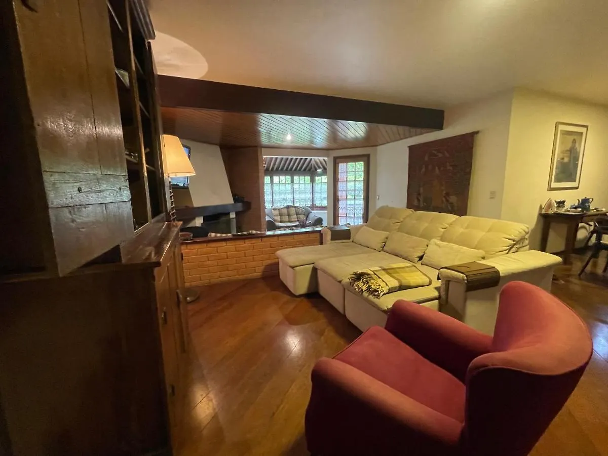 Capivari 8 Hospedes Condo Com Garagem 2 Vagas Campos do Jordao Apartment